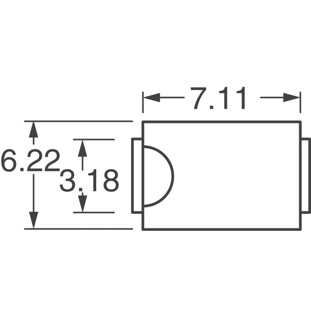 B370-13-F Diodes Incorporated  Diodos - Rectificadores - Sencillos